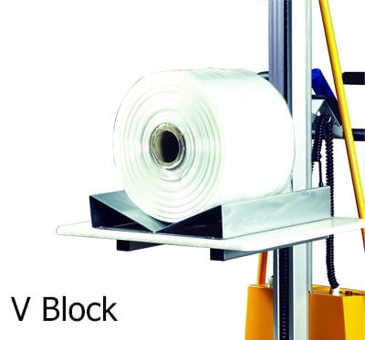 Option ของ Mini Semi-Electric Stacker แบบ V-block